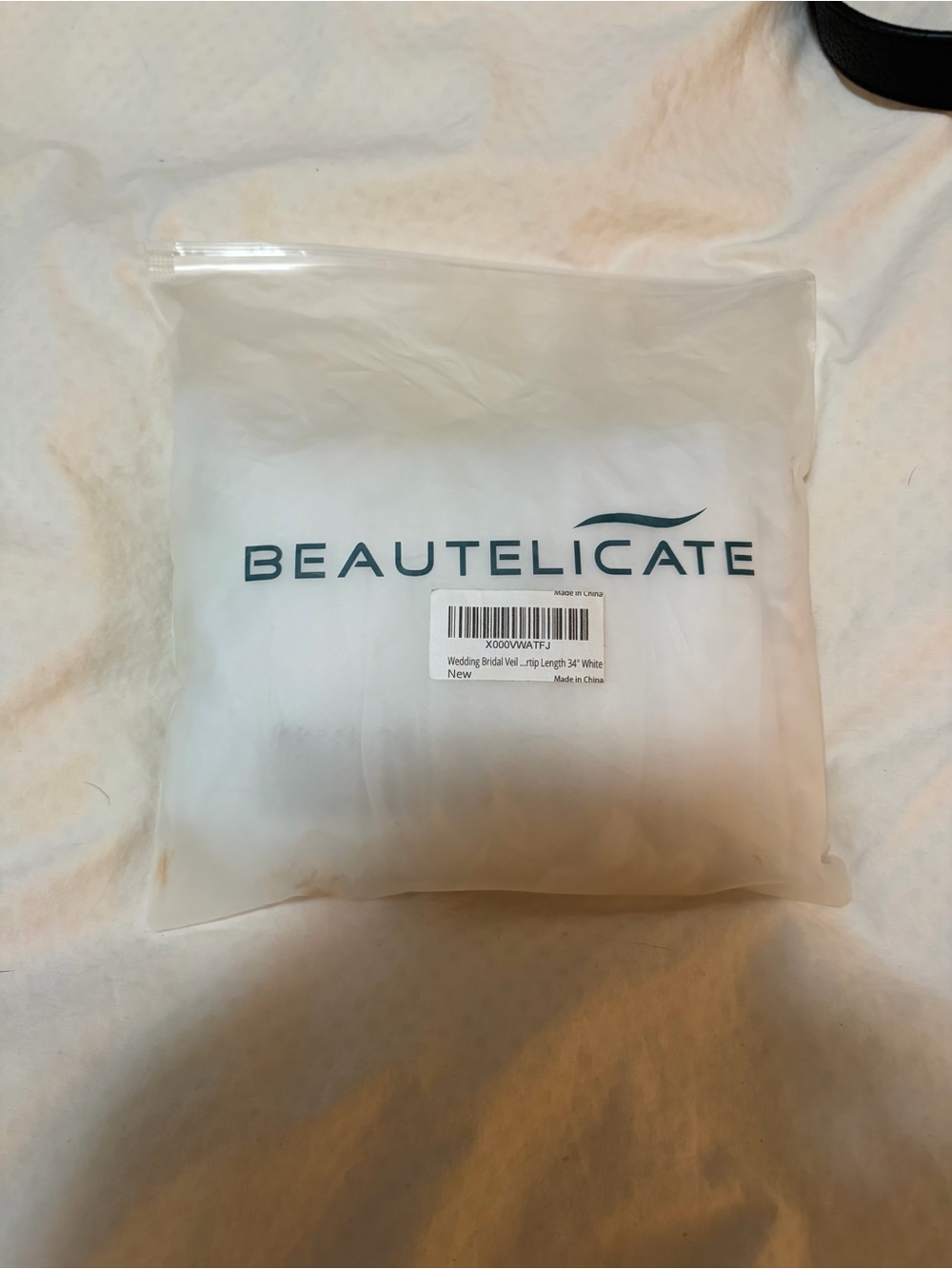 White Bridal Veil - Classic Wedding Accessory
